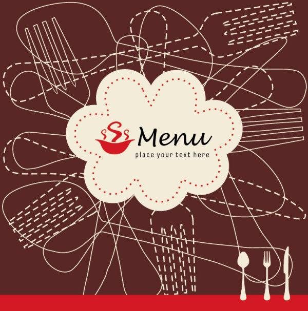 Exquisite fashion card 02 - vector material