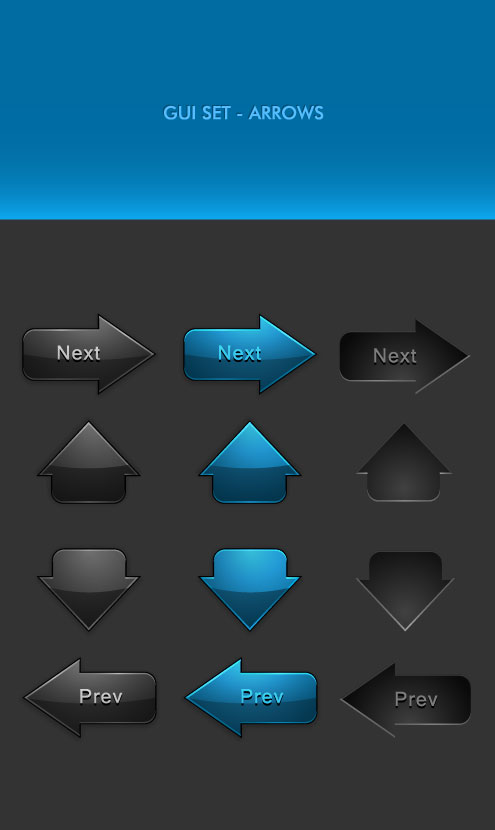 Classic web buttons 05 - vector material