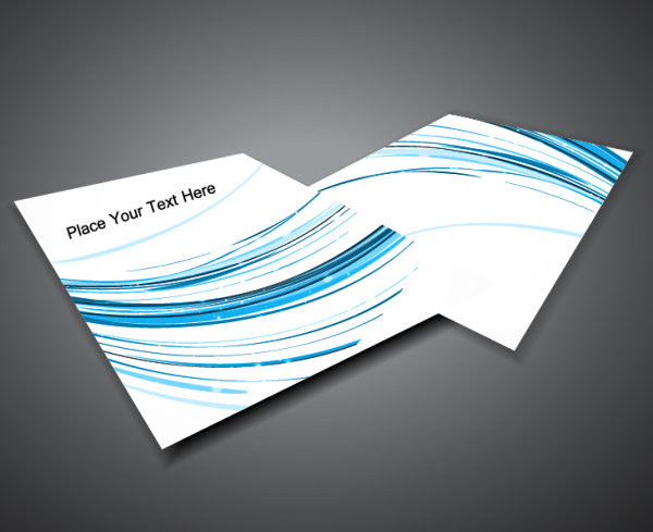 The trend of business cards 02 - vector material