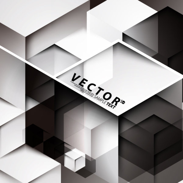 Fashion cool background 04 - vector material