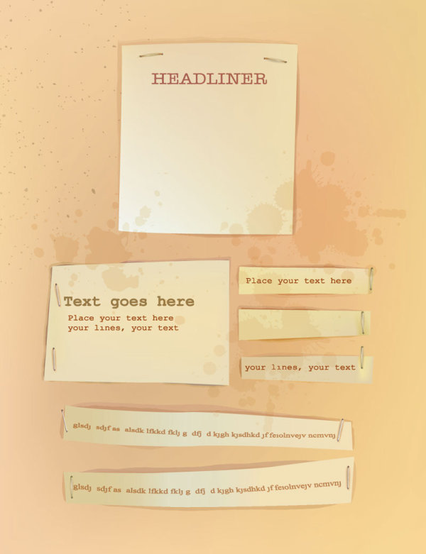 Exquisite stickers 02 - vector material