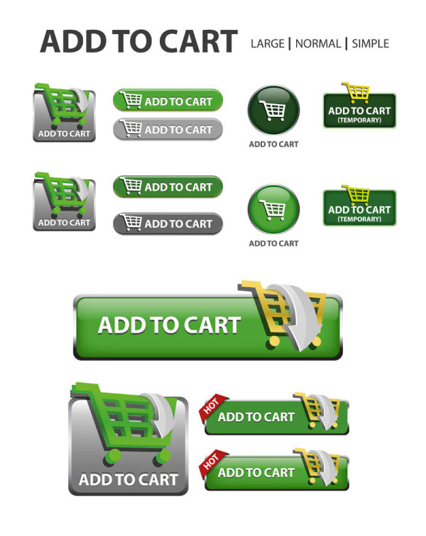 Web design elements 04 - vector material