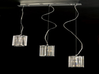 Continental simple 3D model of the crystal chandelier