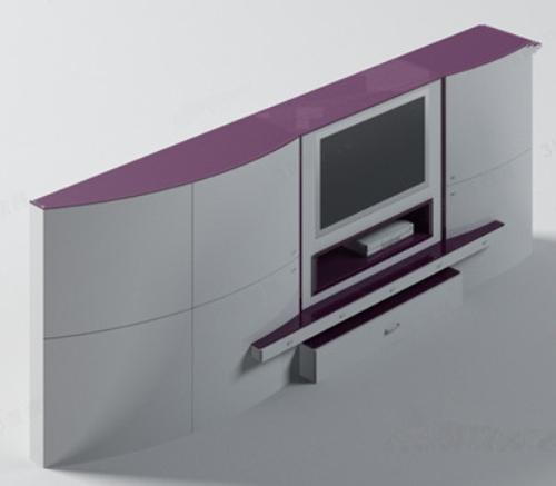 TV backdrop 3d models