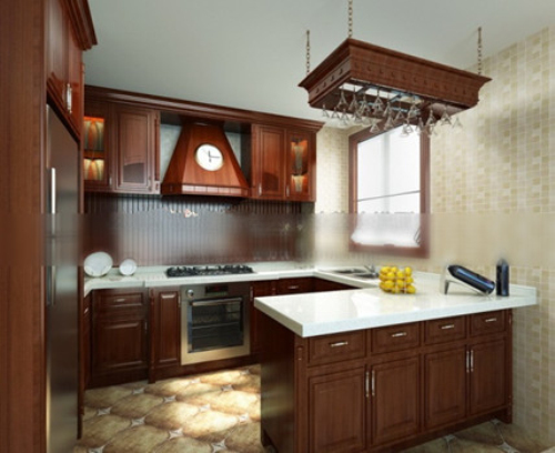 Simple kitchen 3d models