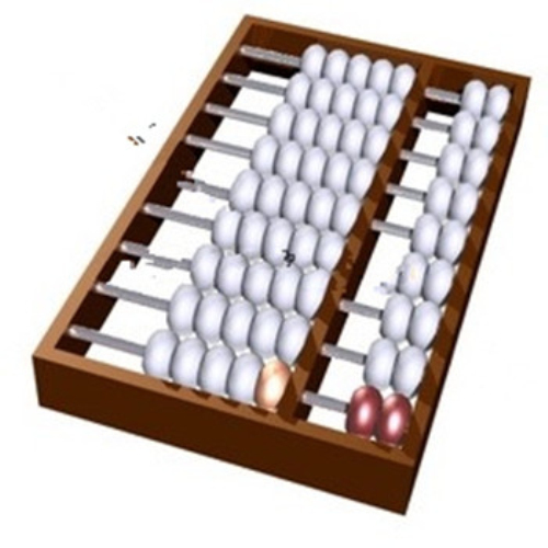 Accounting and abacus 3d models