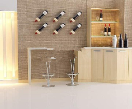 Elegant indoor bar 3d models
