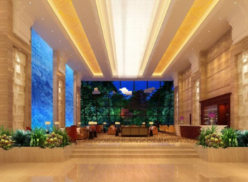 Hotel Lobby 3d models