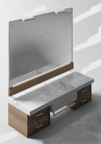 Wash sink model