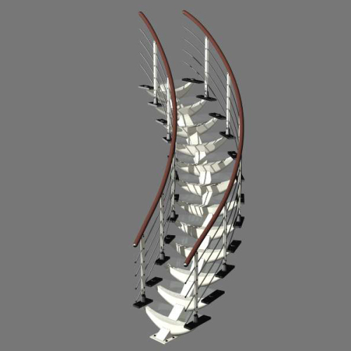 Fashion home staircase model