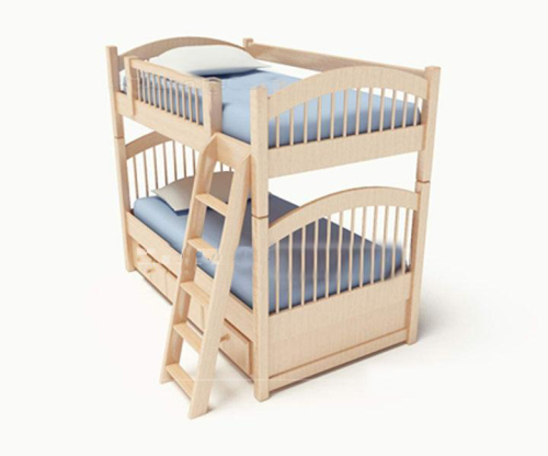 Children on the bed model