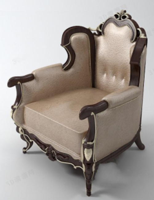 Luxury chair 3d model
