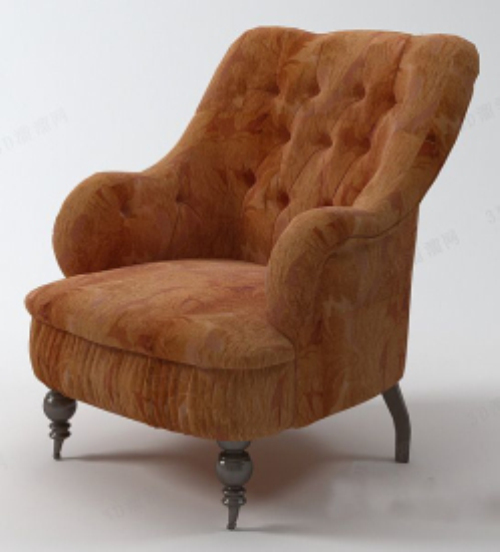 Luxury chair 3d model