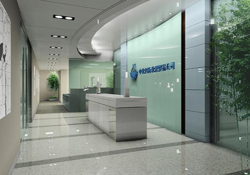 3d model of corporate lobbies