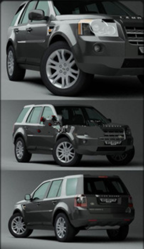 High Precision Land Rover coupe model