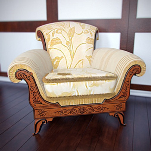Armchair 3d model