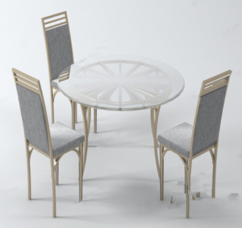 Cozy small round table model