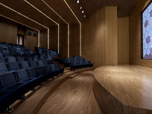 3d model of a large conference office