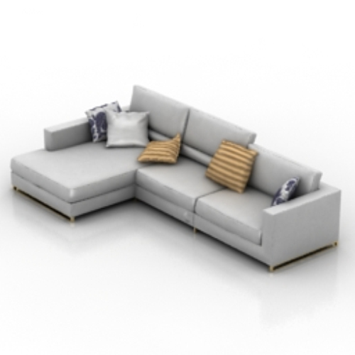 silver sofa model