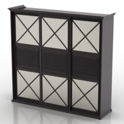 black and white with texture wardrobe model