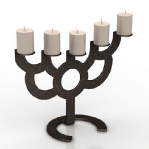 ancient candle light model