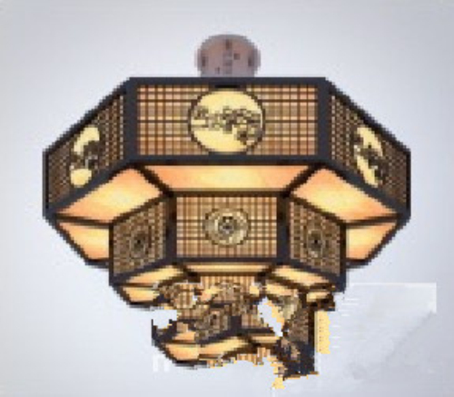 Chinese chandelier 3d model