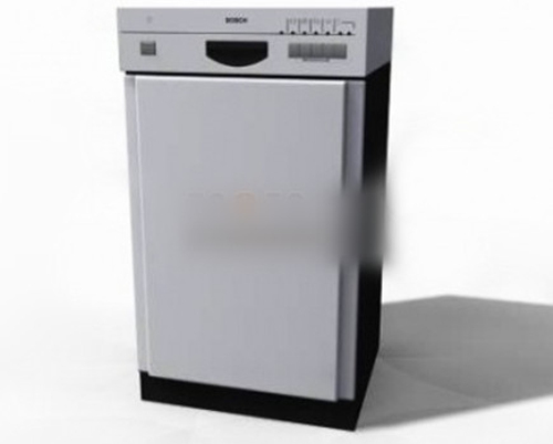 Automatic washing machine 3d model