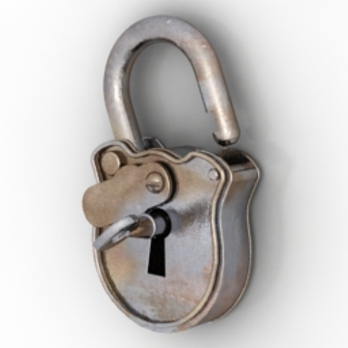 Lock 3d model