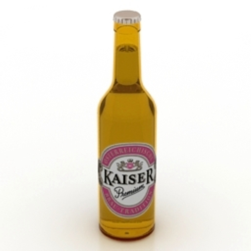 foreign bottles 3d model