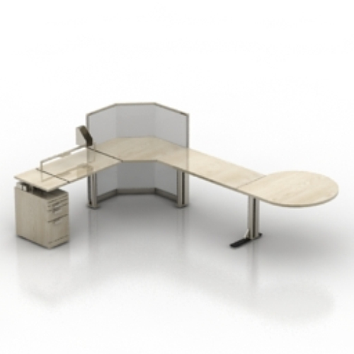 Foreign portfolio conference table 3d model