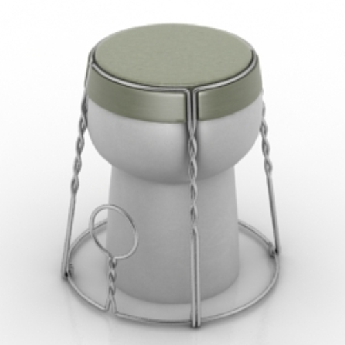 European-style chair model