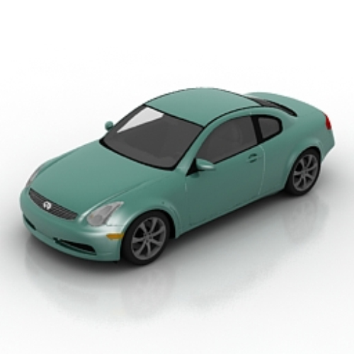 dark green stylish sedan model