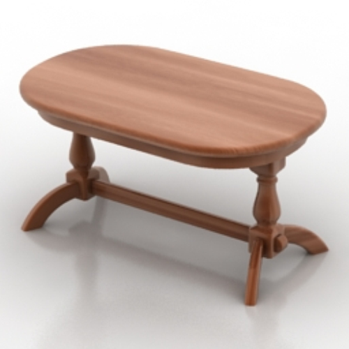 wooden table model