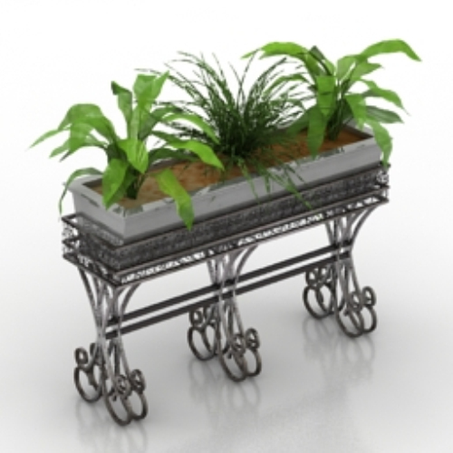home decoration model potted plant model