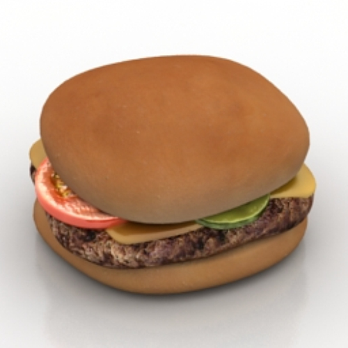 chicken burger model