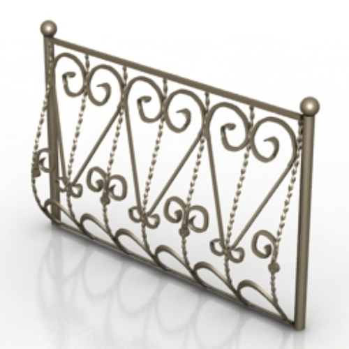 Exquisite European guardrail model