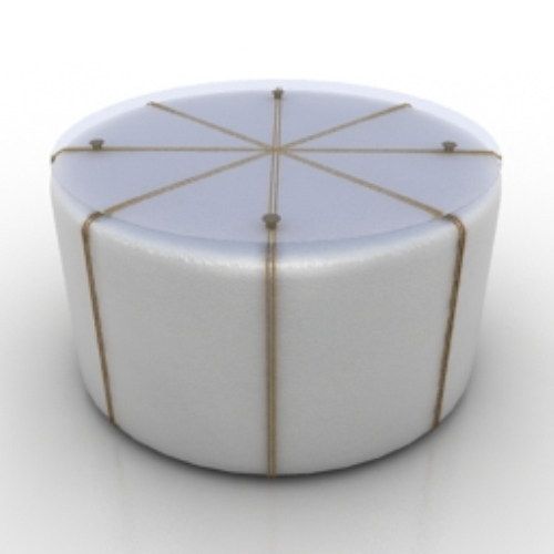round table 3D model