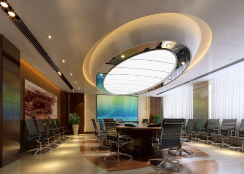 3D model of the large conference room