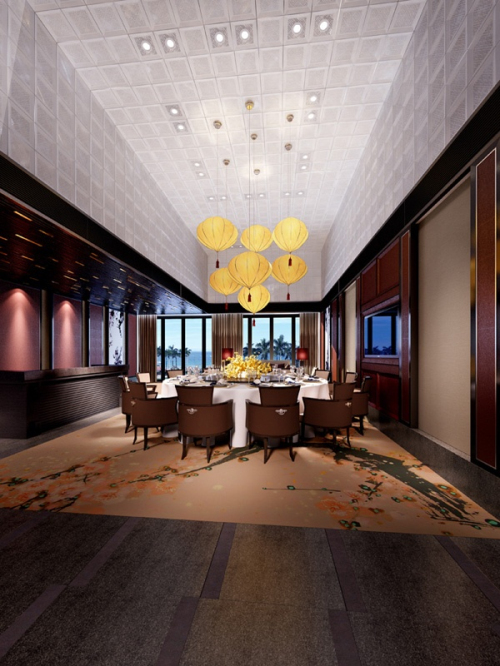 Chinese large package 3D model