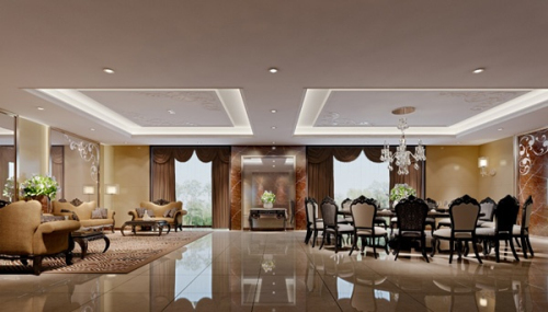 Deluxe continental meeting room 3D models