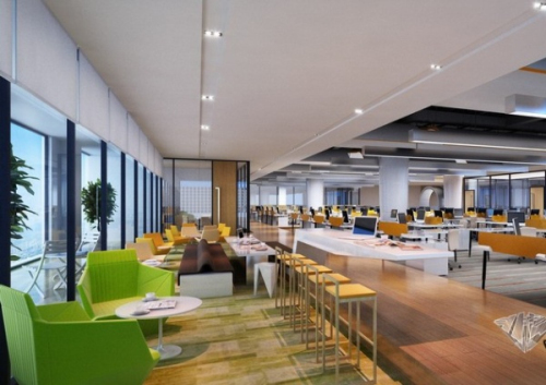 Cozy fast-food restaurant 3d models