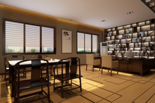 Antiquity spacious den 3D model