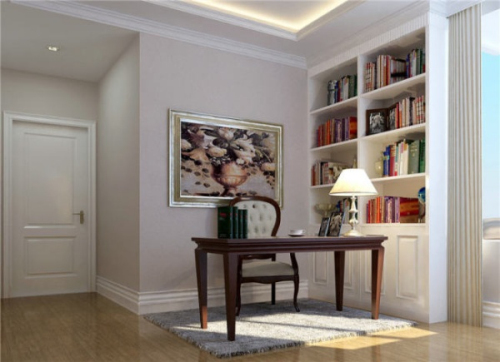 Modern minimalist small study 3D model