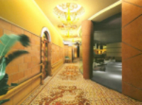 Sauna place aisle decoration 3d model