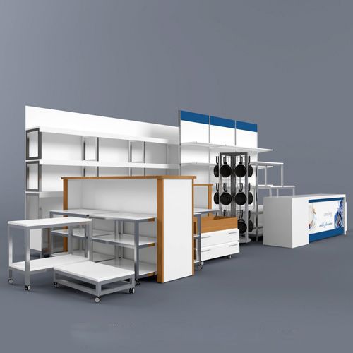 Supermarket sporting goods cabinet model