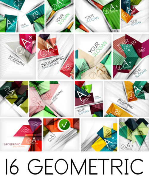 Fashion color business background vector clip title