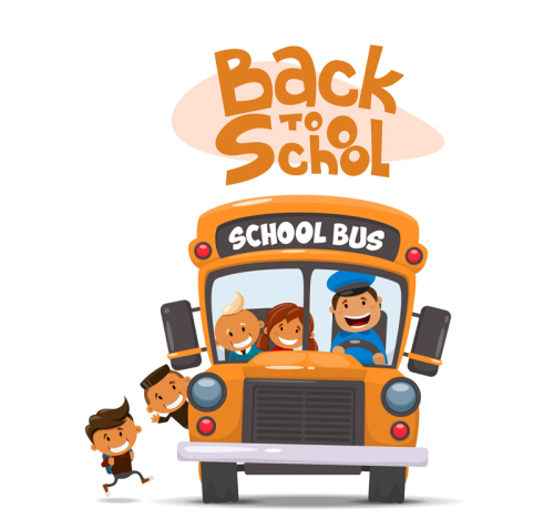 Colonel car cartoon children vector material